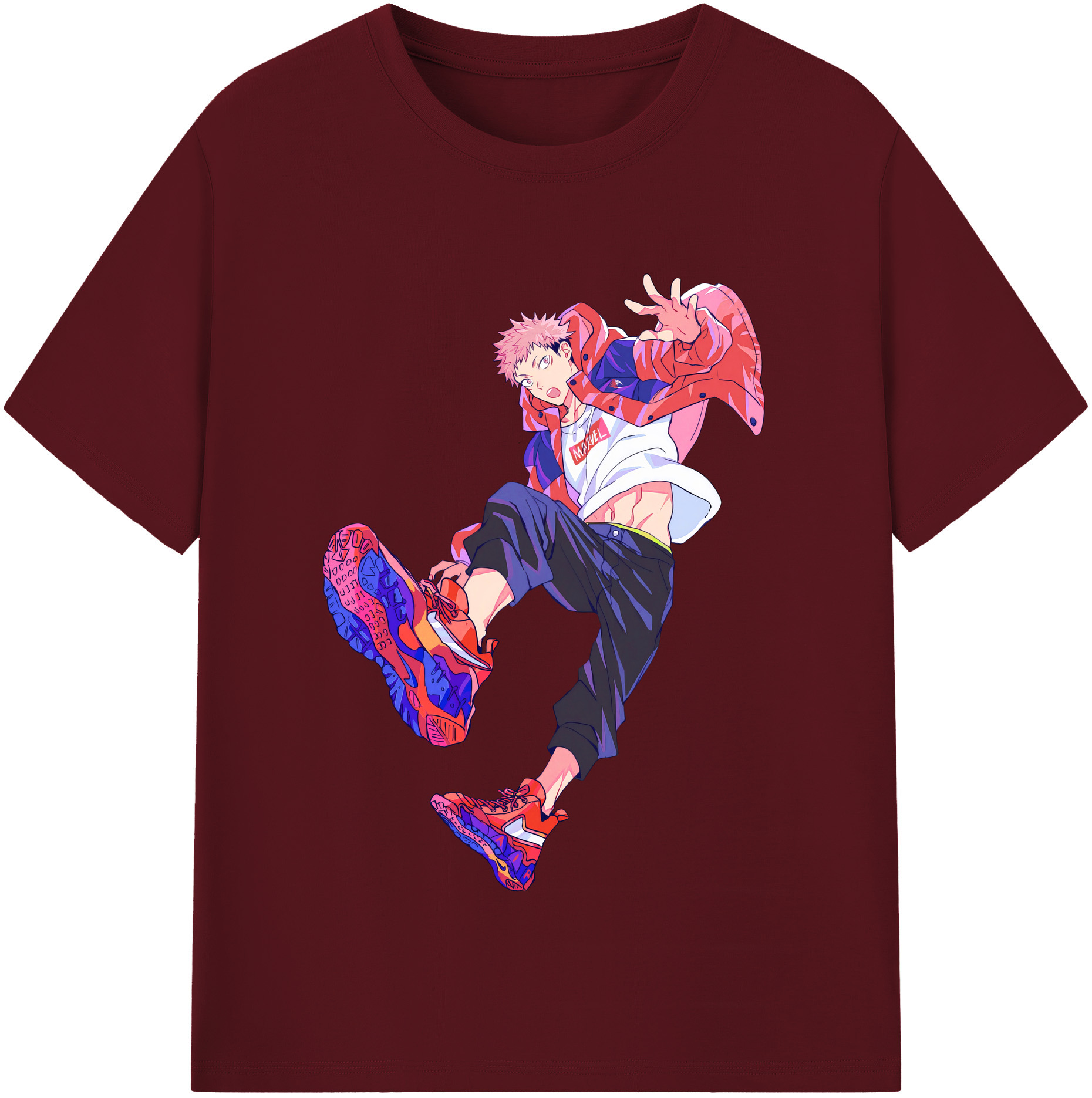 （画像用） 呪術廻戦 Jujutsu Kaisen 綿100％半袖Tシャツ（フロントプリント）